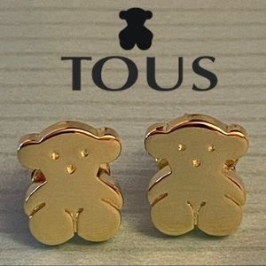 ❌SOLD❌Sold out TOUS gold bear earrings